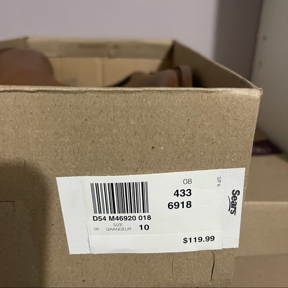 Clarks Women’s Brown Leather Chelsea Low Heeled Slide On Boots Booties Size 10 - Picture 8 of 8